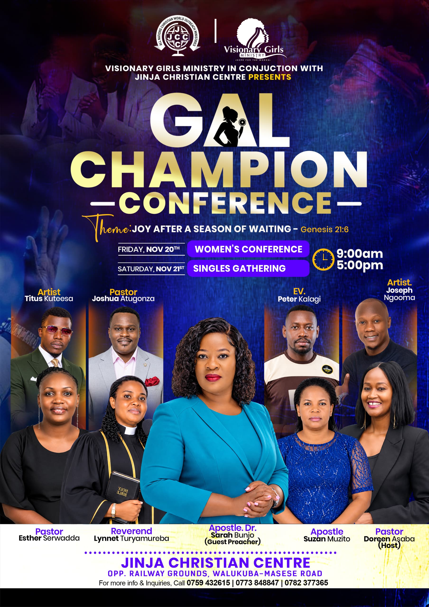 Visionary Girls Ministry Gal Champion Conference 2026